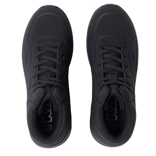 Kappa Kinderen Bolla Synthetisch Leren Hoge Sneakers (Zwart) - Image 3