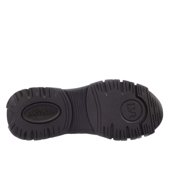 Lavair Heren Creator Evo Suede Trainers (ZWART/GEEL) - Image 3