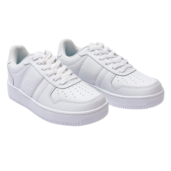 Kappa Kinderen La Morra Leren Platform Sneakers (Wit) - Image 4