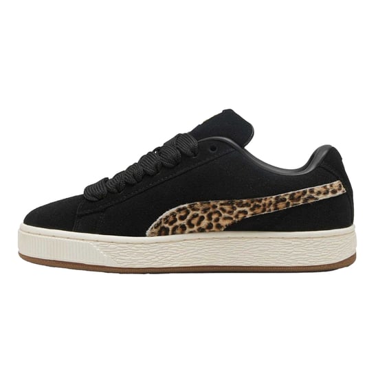 Puma Dames/Dames XL Leo Leopard Print Suede Trainers (Zwart/Bruin) - Image 2