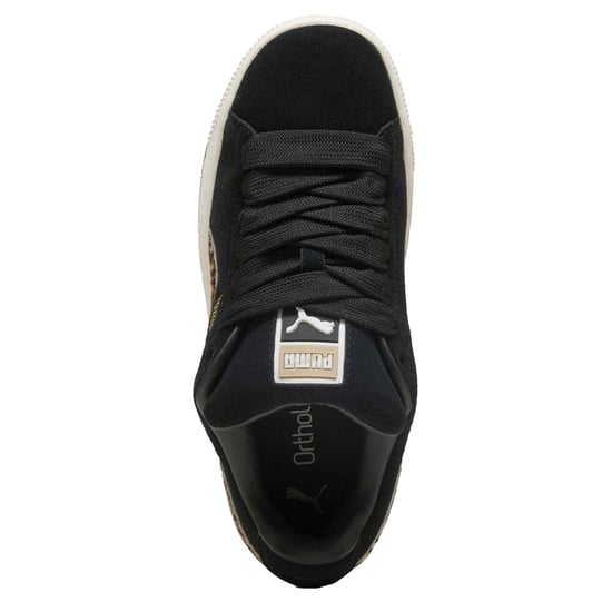 Puma Dames/Dames XL Leo Leopard Print Suede Trainers (Zwart/Bruin) - Image 3