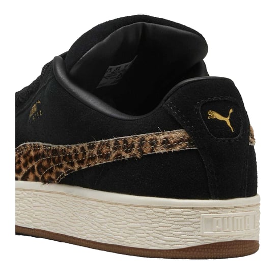Puma Dames/Dames XL Leo Leopard Print Suede Trainers (Zwart/Bruin) - Image 5