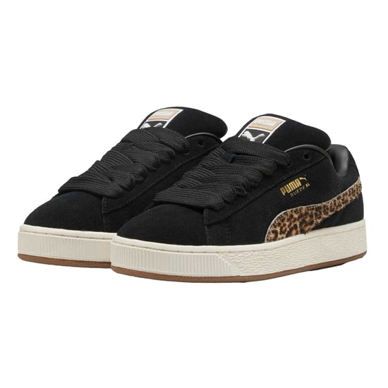 Puma Dames/Dames XL Leo Leopard Print Suede Trainers (Zwart/Bruin) - Image 6