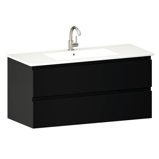 Mirlux Badkamermeubel varo 100 cm - witte wastafel - Image 3