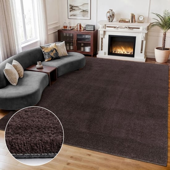 Muratap Comfy premium luxe effen vloerkleed wasbaar uni 200x290 cm - Image 1