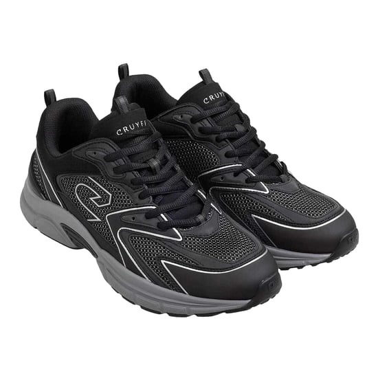 Cruyff Heren Scorpius Trainers (Zwart/Grijs) - Image 4