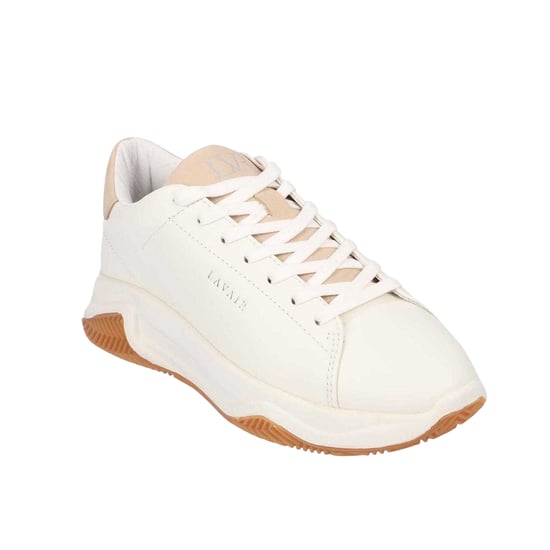 Lavair Volwassen nappalederen sportschoenen met dikke zool (Wit) - Image 3