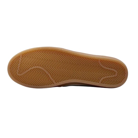 Nike Womens/Ladies Leather Flat Trainers (White/Grey/Gum) - Image 4