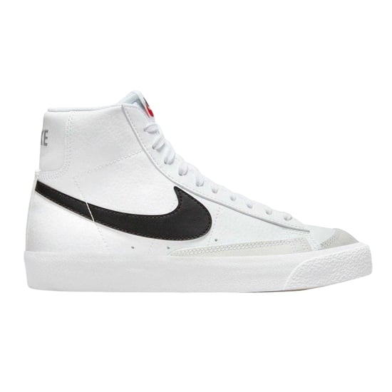 Nike Kinderen Blazer 77 Leer Hoge Sneakers (Wit/ZWart) - Image 1