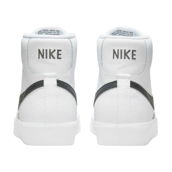 Nike Kinderen Blazer 77 Leer Hoge Sneakers (Wit/ZWart) - Image 2
