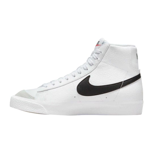Nike Kinderen Blazer 77 Leer Hoge Sneakers (Wit/ZWart) - Image 3