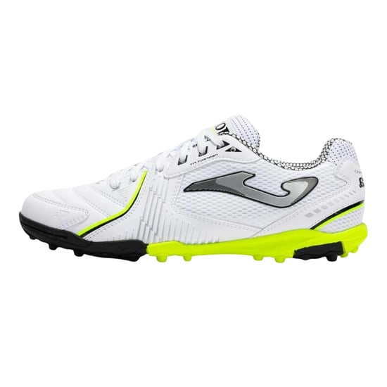 Joma Mens Dribling Astro Turf Trainers (White/Yellow) - Image 2