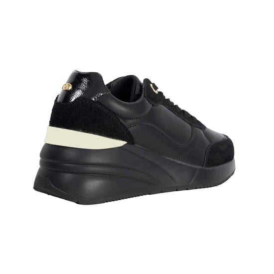 Dune London Womens/Ladies Elatie Hidden Leather Trainers (Black) - Image 2