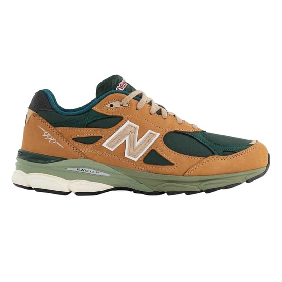 New Balance Dames/Dames Leren Trainers (Wit/Grijs) - Image 3