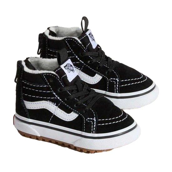 Vans Toddler SK8-Hi Canvas High Top Trainers (Black) - Image 5