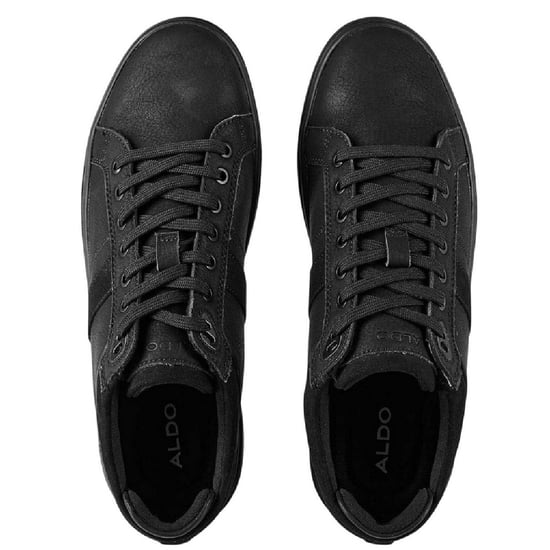 Aldo Mens Koisen Flat Trainers (Black) - Image 4