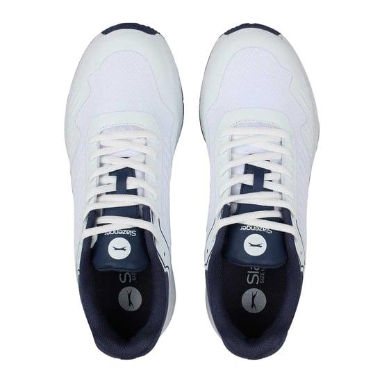 Slazenger Cricket Spikes Heren (Wit, Marine) - Image 4
