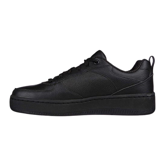 Skechers Dames/Dames Sport Court 92 Illustrious Leren Trainers (Zwart) - Image 2