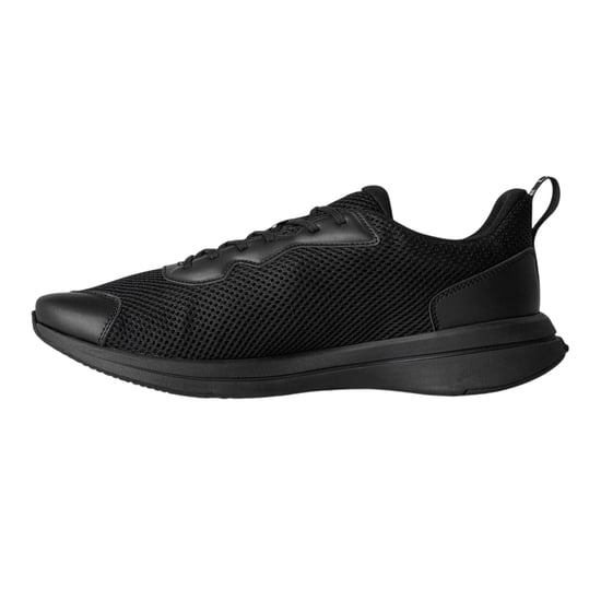 Lacoste Heren Neo Runbase Leren Sportschoenen (Zwart) - Image 1