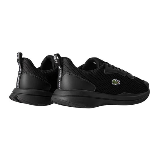 Lacoste Heren Neo Runbase Leren Sportschoenen (Zwart) - Image 2