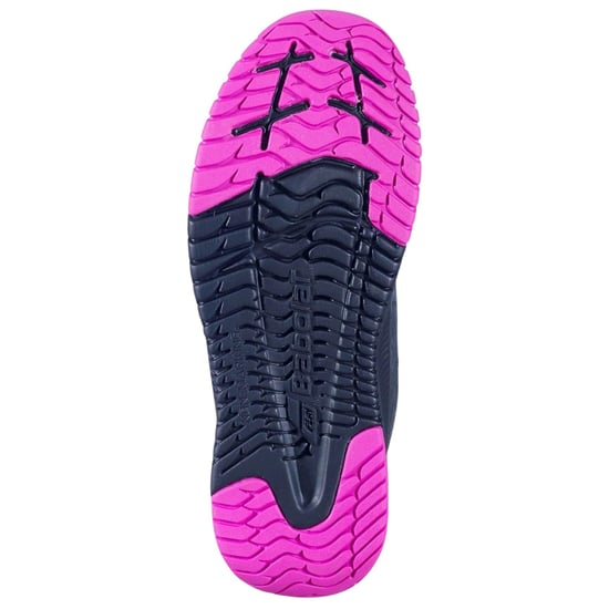 Babolat Kinder/Kinder Lightning Bolt Leren Klittenband Tennisschoenen (Zwart) - Image 4