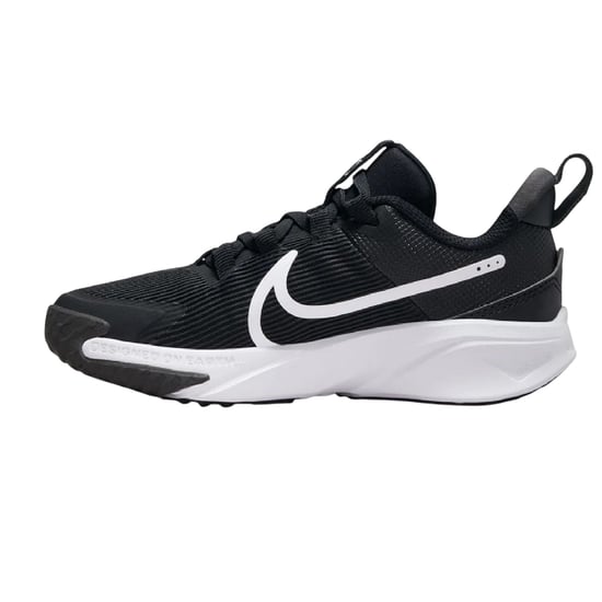 Nike Kinder/Kinder Star Runner 4 Schoenen (Zwart, Wit) - Image 2