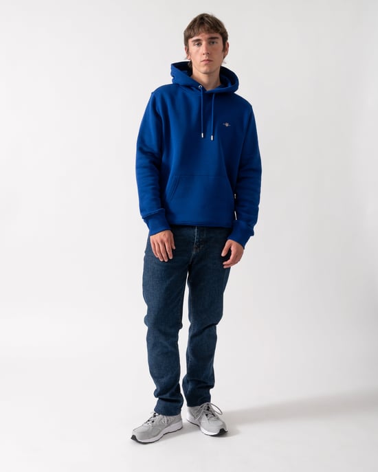 Regular Fit Long Sleeve Regular Fit Pullover Hoodie in Purple - Image 3
