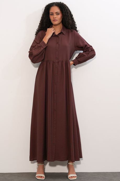 Losse Maxi Shirtjurk - Image 4