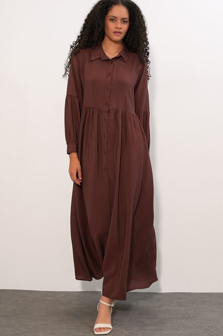 Losse Maxi Shirtjurk - Image 5