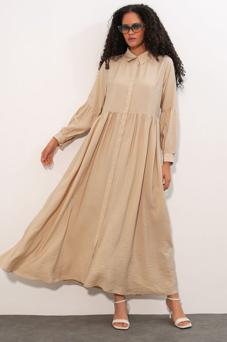 Losse Maxi Shirtjurk - Image 1