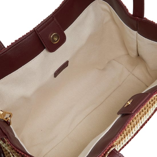 Dune Accessories Devotedly - Raffia Double Grab Handle Tote Bag - Image 3