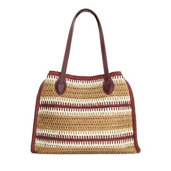 Dune Accessories Devotedly - Raffia Double Grab Handle Tote Bag - Image 4