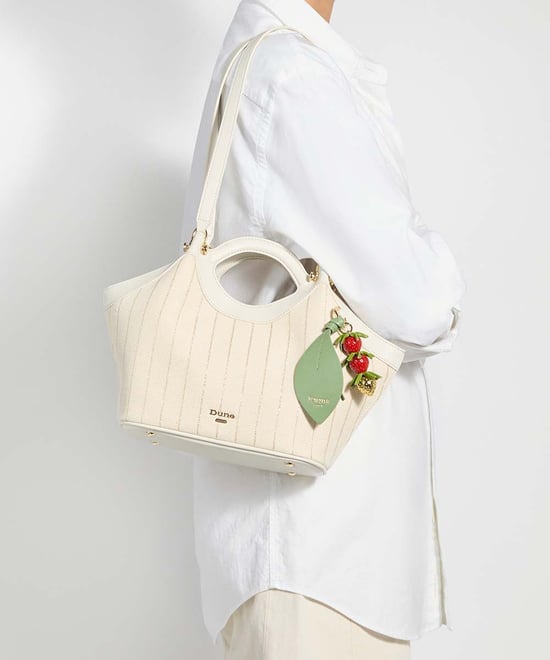 Dune Accessories Dinidaylight - Textured Charm Shoulder Bag - Image 2