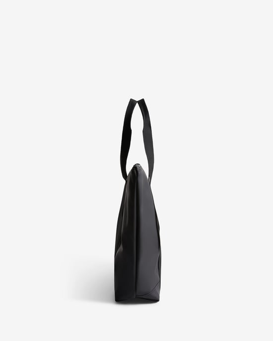 Cullen Logo Detail Tote Bag in Black - Image 3