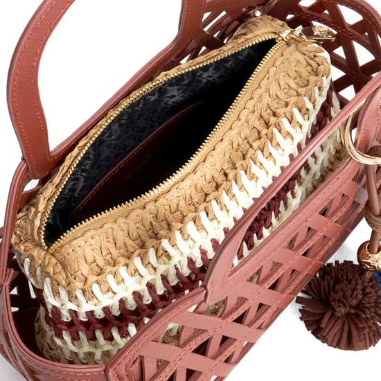 Dune Accessories Dundee - Textured Raffia Grab Handle Bag - Image 3