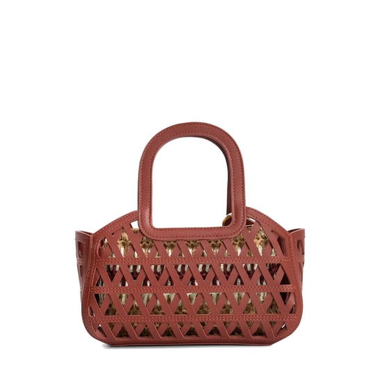 Dune Accessories Dundee - Textured Raffia Grab Handle Bag - Image 4