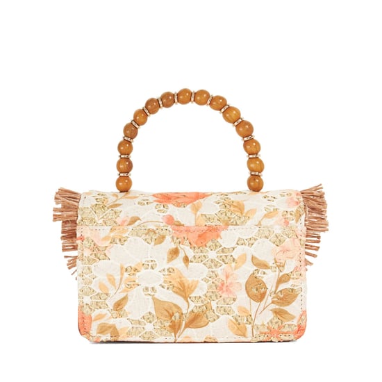 Dune Accessories Blooms - Beaded Handle Embellished Cross Body Bag - Image 4