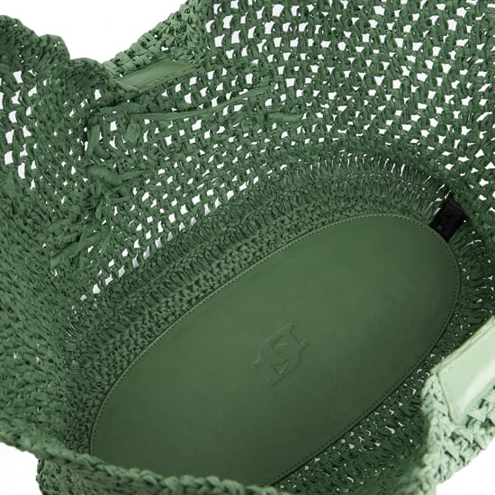 Dune Accessories Dewdrop - Raffia Logo Shoulder Bag - Image 3