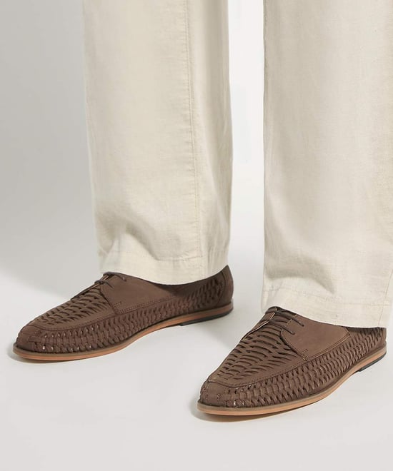 Dune Mens Brinkley - Nubuck Moccasin - Image 3