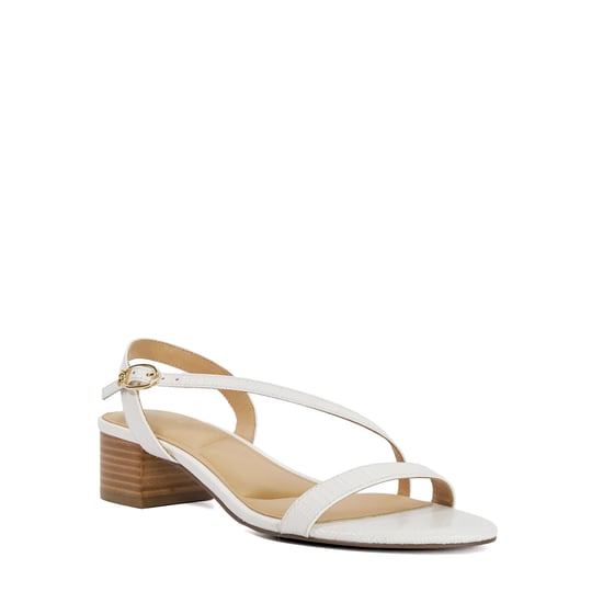 Dune Ladies Jolene - Leather Block Heel Sandals - Image 1