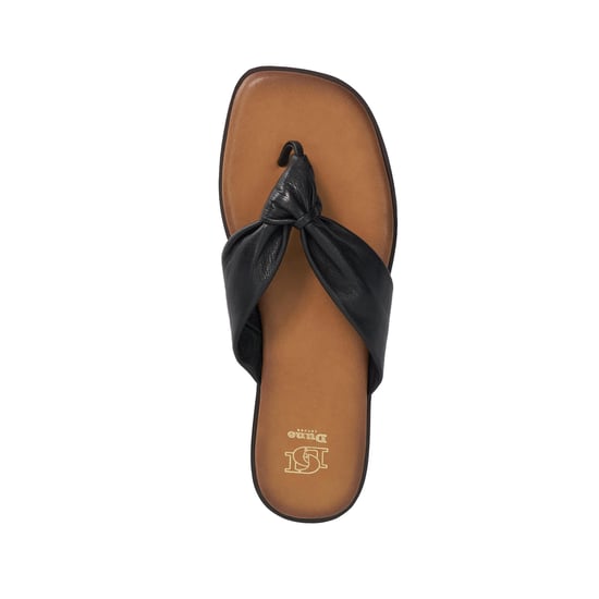 Dune Ladies Looks - Leather Toe Post Flip Flop Sandals - Image 4