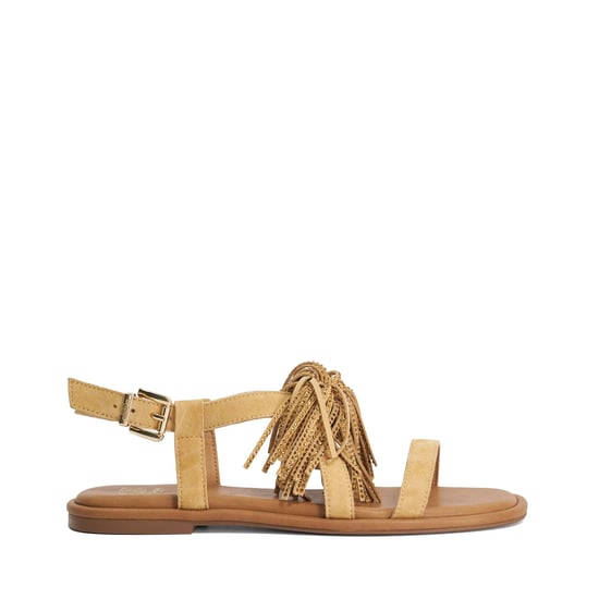 Dune Ladies Lysia - Suede Tasselled Sandals - Image 2