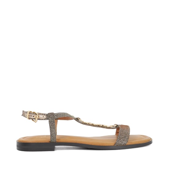 Dune Ladies Lollipops - Leather Chain Detail Open Toe Sandals - Image 2