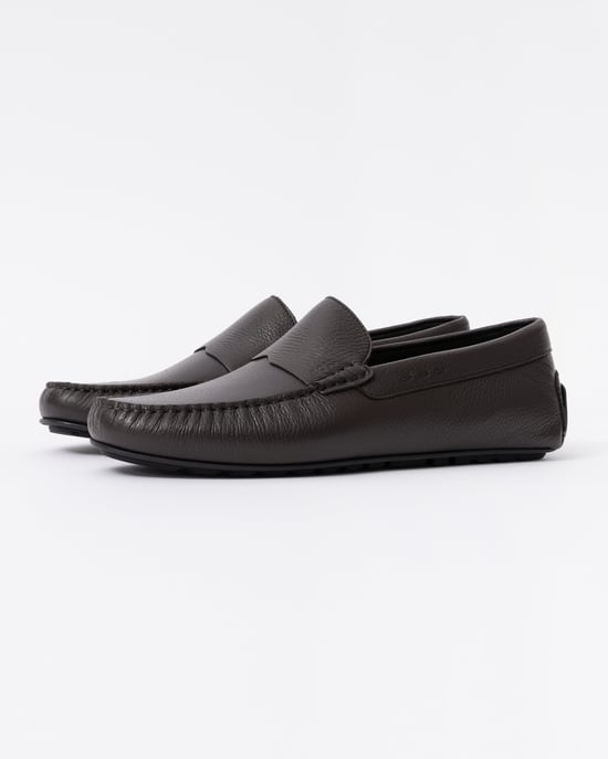 Logo Detail Shoes in Dark Grey - Image 1