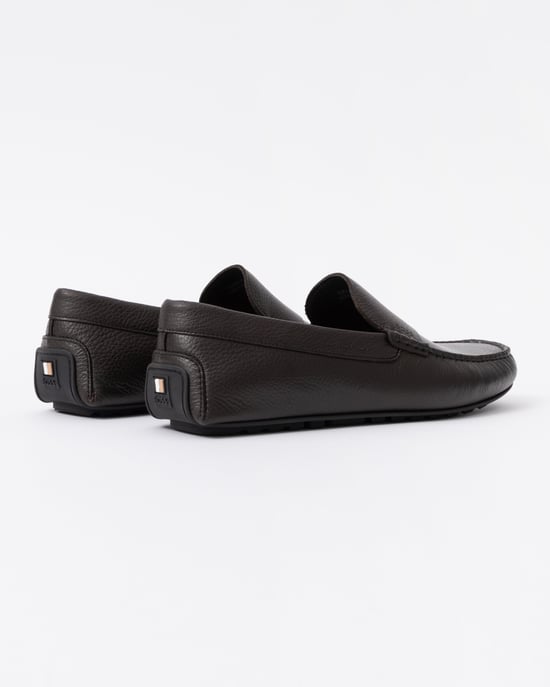 Logo Detail Shoes in Dark Grey - Image 5