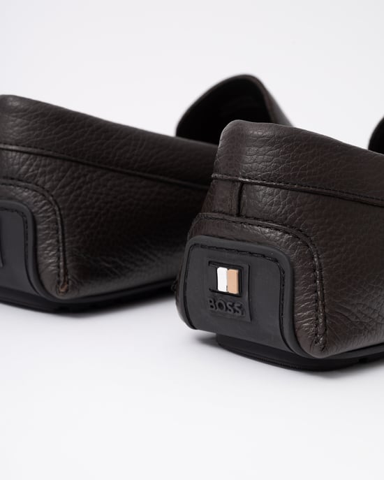 Logo Detail Shoes in Dark Grey - Image 6