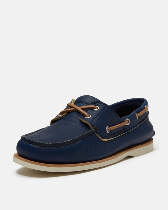Boat Shoe in Dark Blue - Image 5