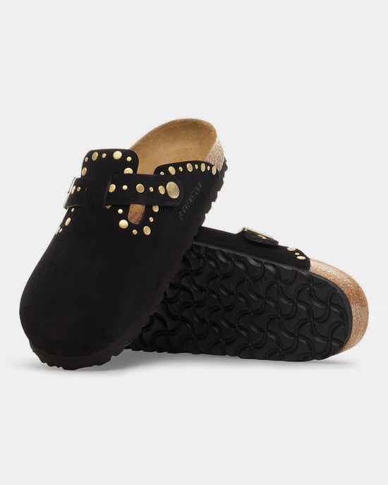 Boston Black Clogs in Black - Image 2
