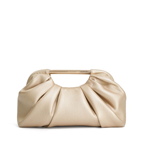 Dune Accessories Ebecci - Leather Ruched Grab Bag - Image 3