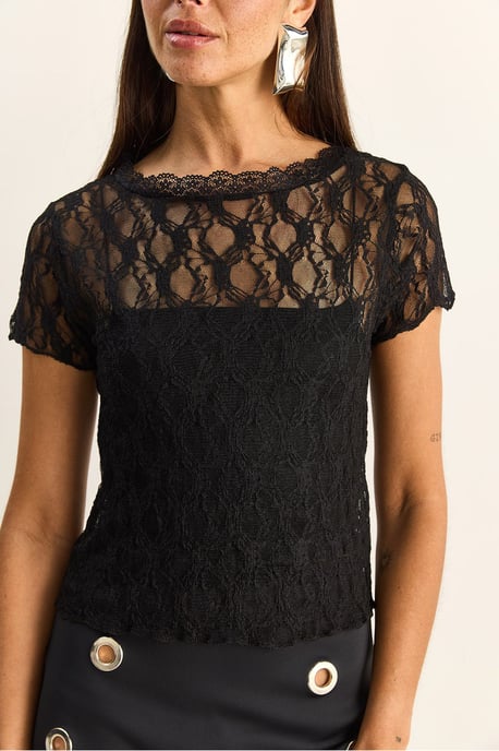 Kant Crew Neck Blouse - Image 5